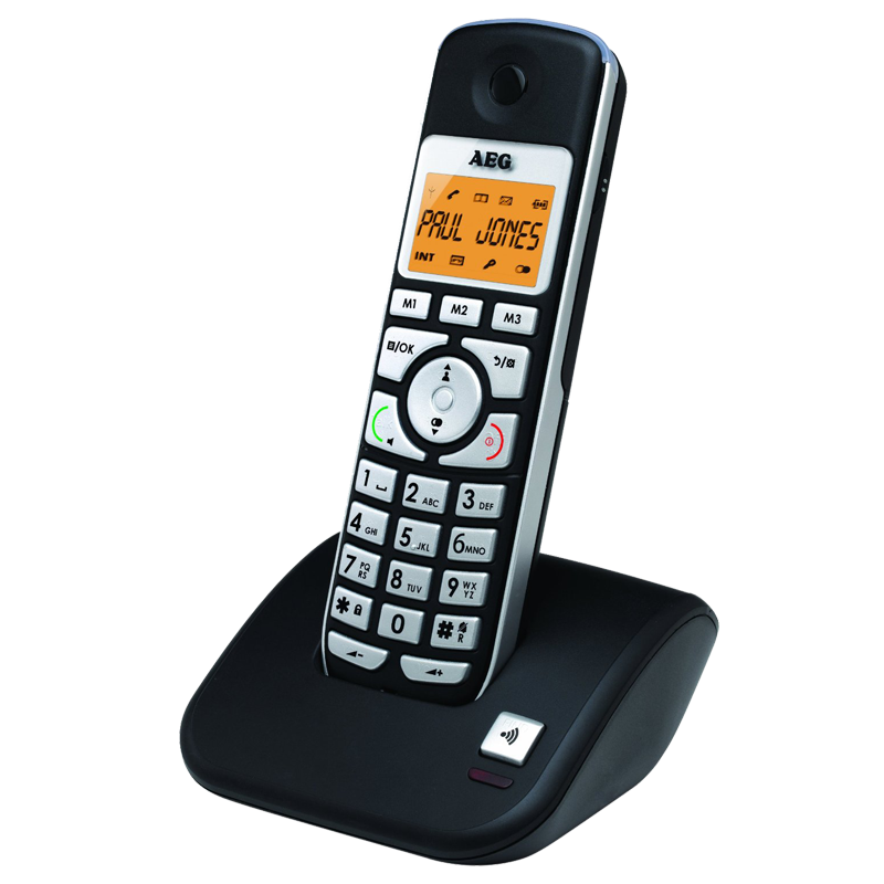 AEG Voxtel S100 schwarz Schnurlostelefon