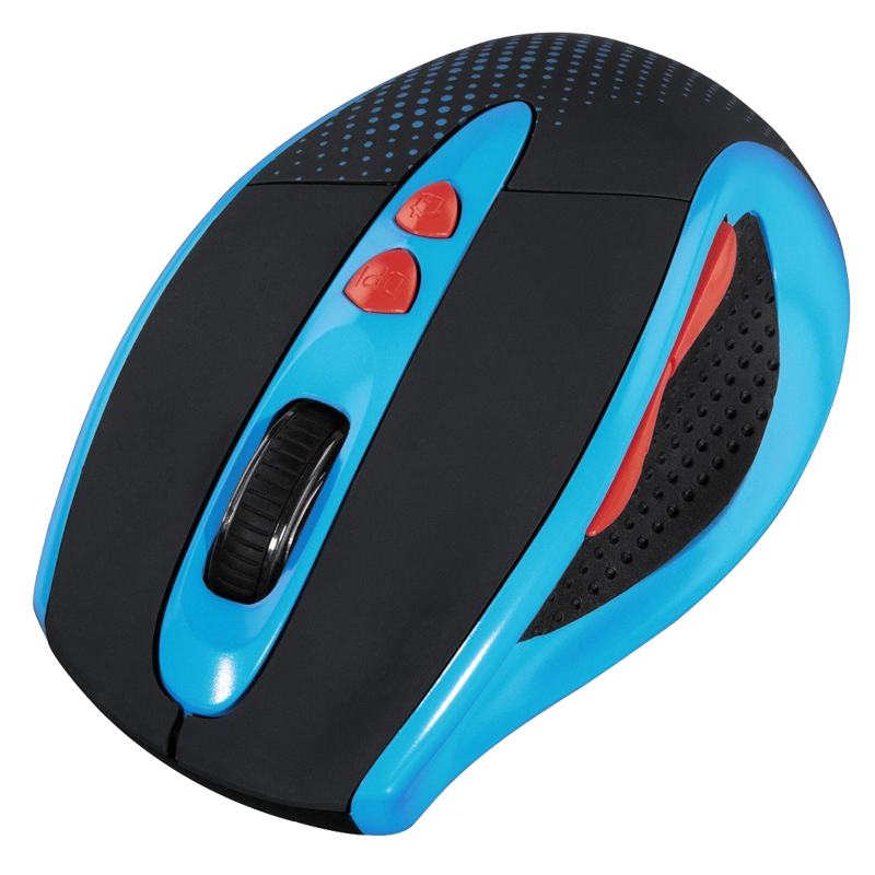 Hama Optische Funkmaus Knallbunt 2.0 Blau