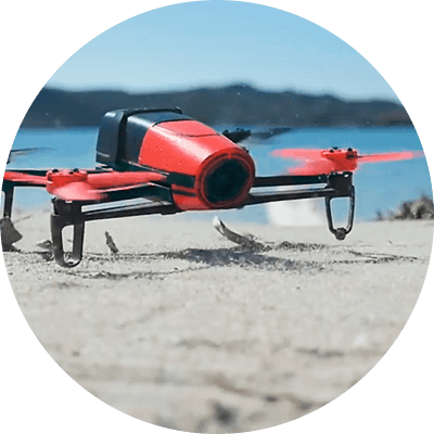 Parrot Bebop Drone Blau