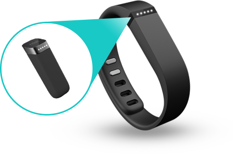 FitBit Flex Aktivitäts- und Schlaf-Tracker mit Smartwatchfunktionen black