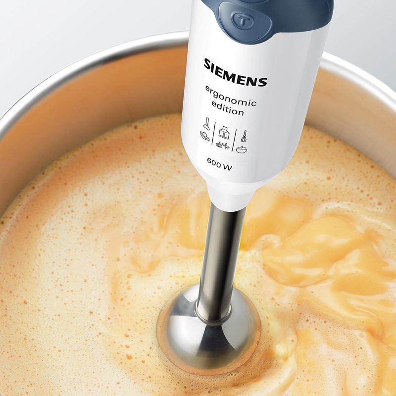 Siemens MQ66110 ergonomischer Stabmixer mit Edelstahl-Mixfuß