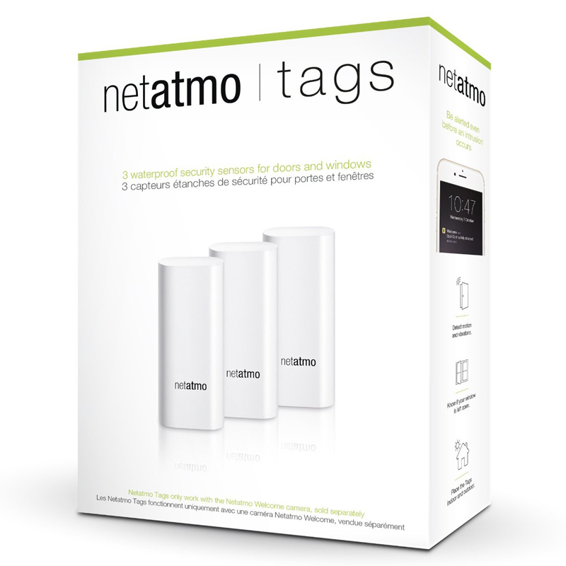 Netatmo Tags DTG01 wasserdichte Sicherheitssensoren