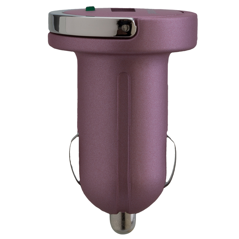 Peter Jäckel Premium USB Car Charger MINI Rubber Rose Gold 1A