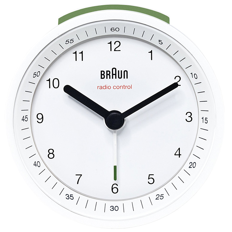 Braun BNC007 Funkwecker weiß 2. Wahl Qualitätsprodukt