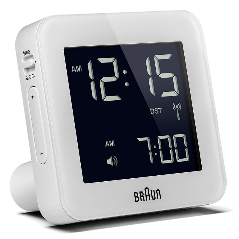 Braun BNC009 Funkwecker weiß