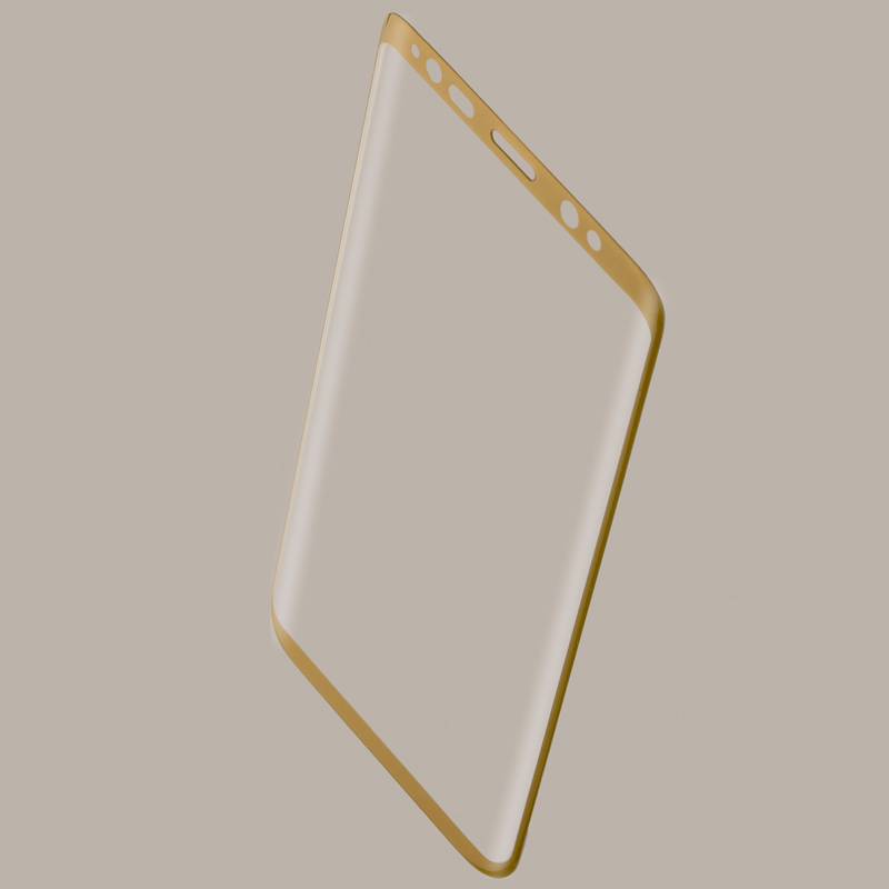 Peter Jäckel Full Display HD Glass Superb Plus für Samsung G950 Galaxy S8 Gold