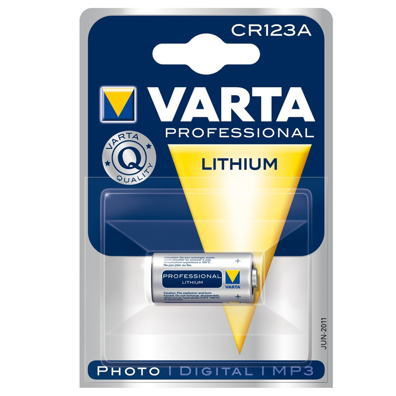 Varta CR123A Professional Batterie