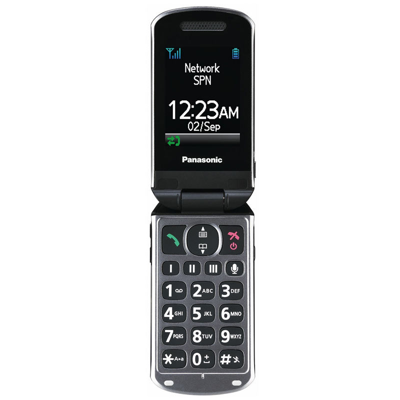 Panasonic KX-TU 327 schwarz Handy