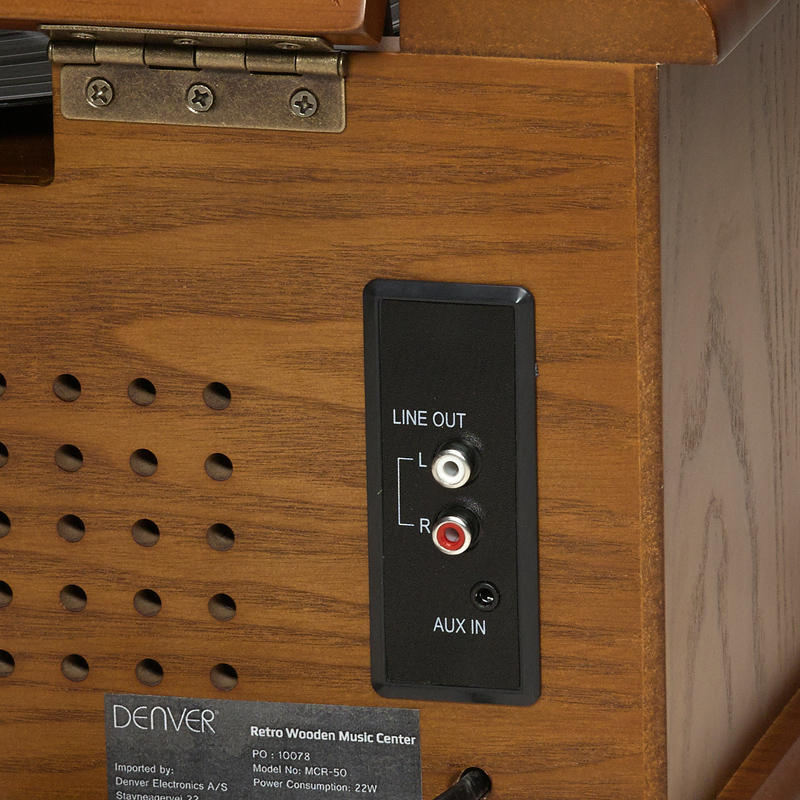 Denver MCR-50MK2 Plattenspieler
