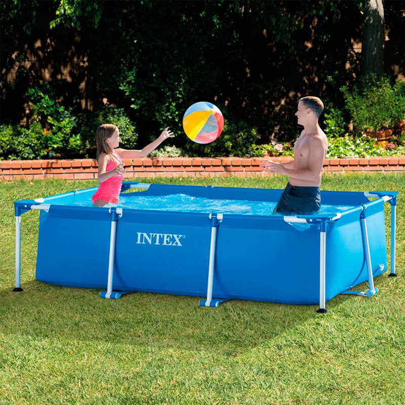Intex 28271NP Family Pool, blau, 260 x 160 x 65 cm