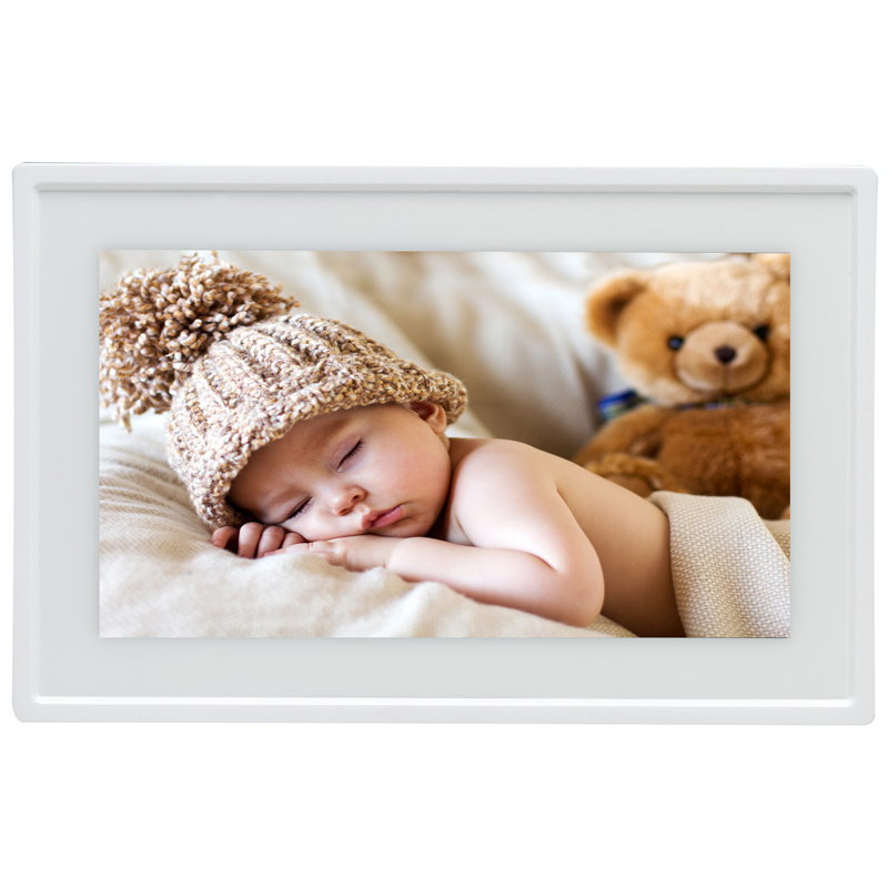 Denver PFF-711 digitaler Bilderrahmen weiß