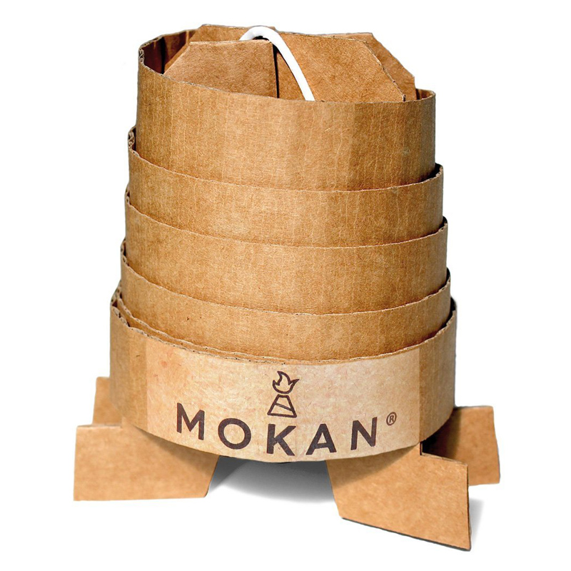 Mokan Grillanzünder 1er-Pack (5 Stück) schwarz