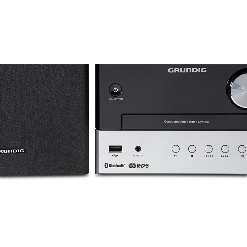 Grundig CMS 1000 BT Kompakt Micro Anlage schwarz/silber