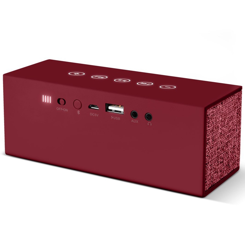 Fresh 'n Rebel Rockbox Brick Bluetooth Lautsprecher Ruby