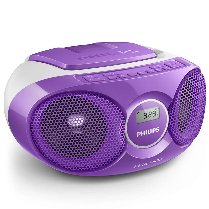 Philips AZ215V/12 CD-Radio violet