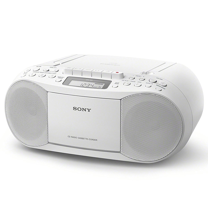 Sony CFD-S70W Radio-CD-Player weiss