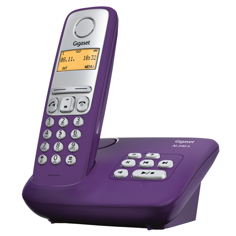 Gigaset AL240A Schnurlostelefon lila