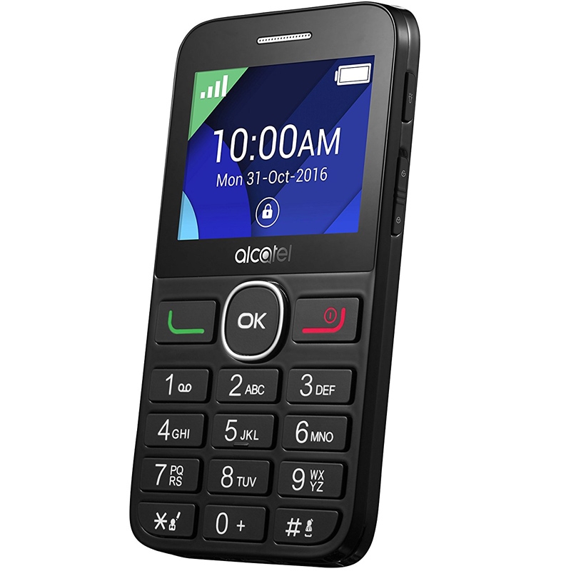 Alcatel 20.08G Seniorentelefon schwarz
