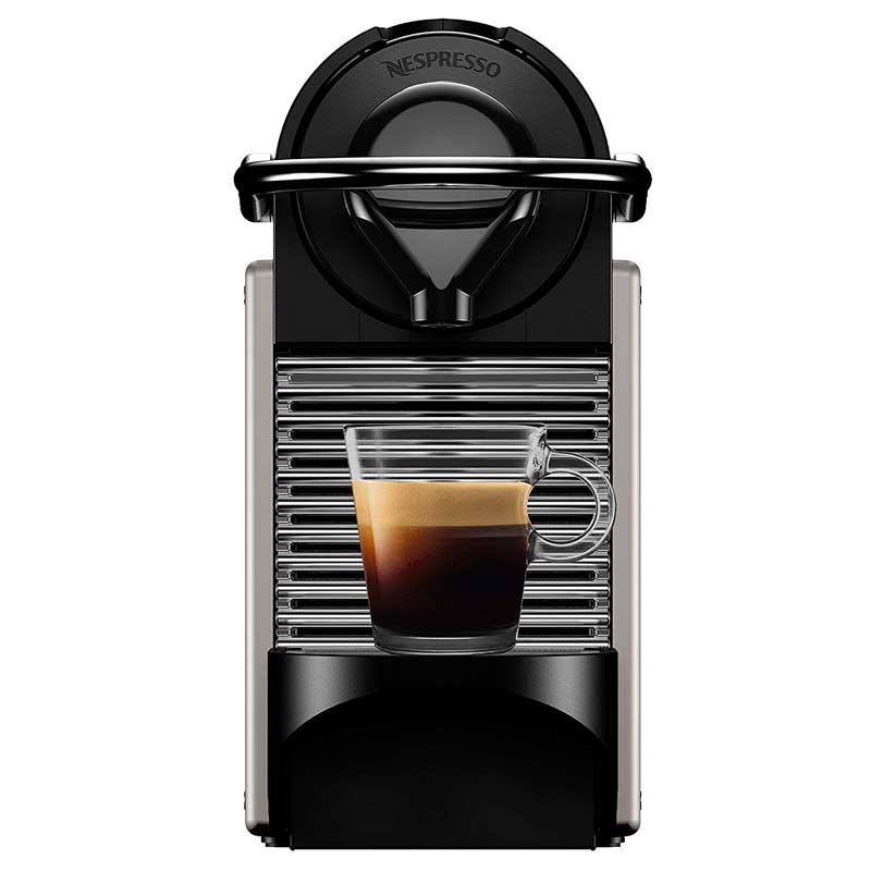 Krups XN304T Kaffeemaschine Freistehende Espressomaschine Titan Abnehmbarer 0,7l Wassertank