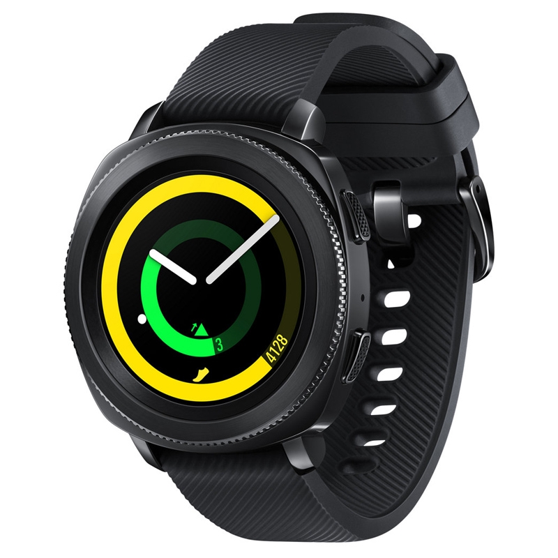 Samsung SM-R600 Gear Sport Fitnesswatch schwarz B-Ware (neutrale Verpackung)