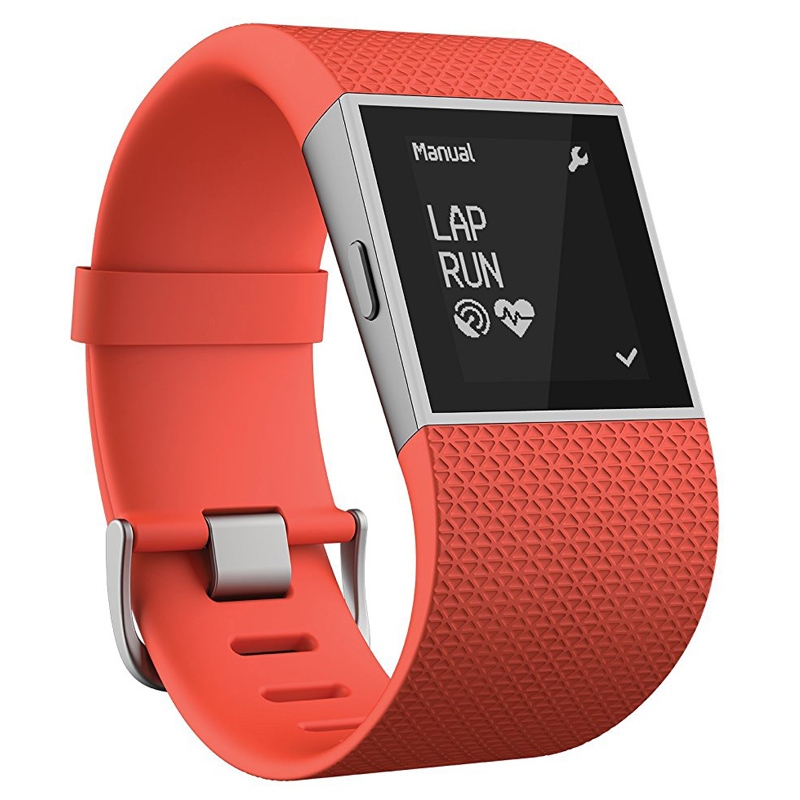 Fitbit Surge small größe S orangerot