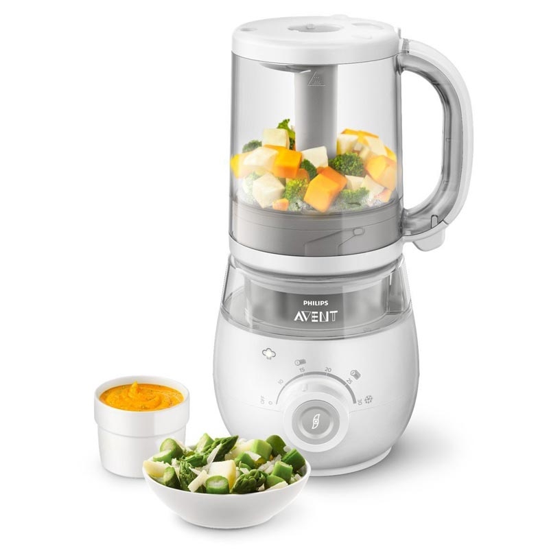 Philips Avent SCF875/02 4-in-1 Babynahrungszubereiter (Dampfgarer und Mixer) B-Ware