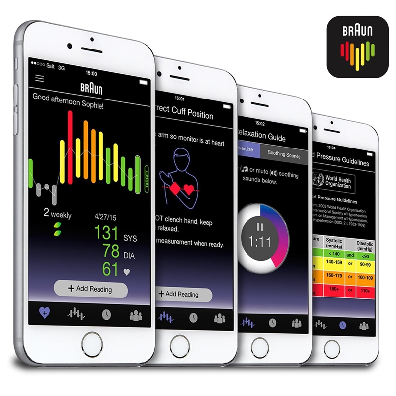 Braun BBP2000 VitalScan Blutdruckmessgerät