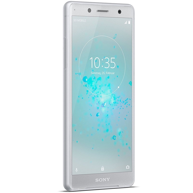 Sony Xperia XZ2 Compact Dual-SIM Smartphone white silver