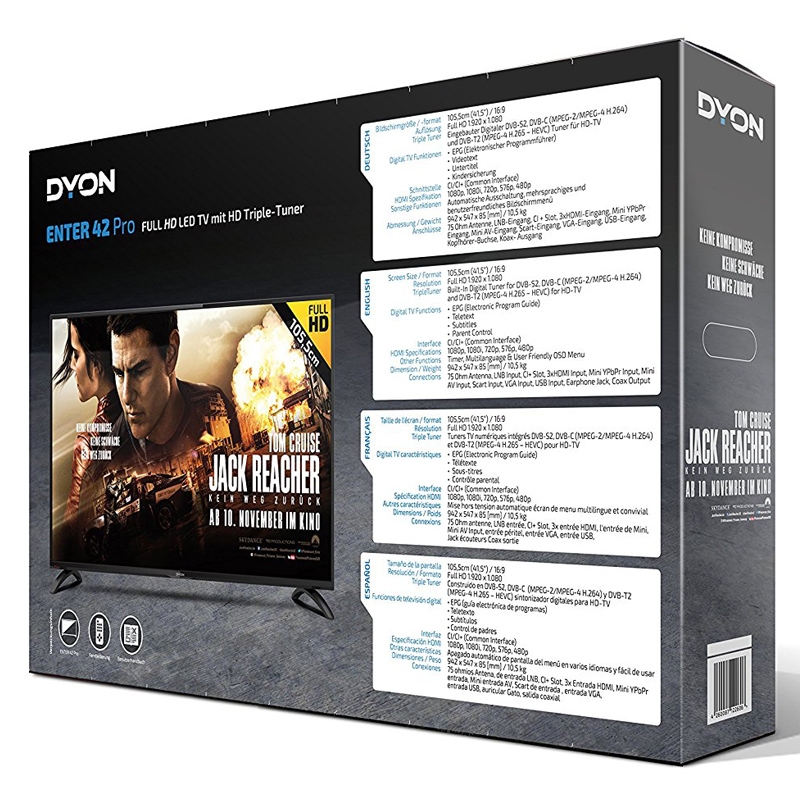 Dyon Enter 42 Pro 106.6 cm (42 Zoll) Fernseher