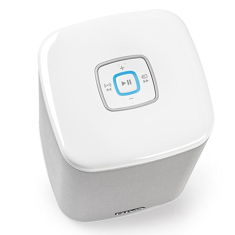 Riva Arena Streaming-Client mit eingebautem Lautsprechern weiß