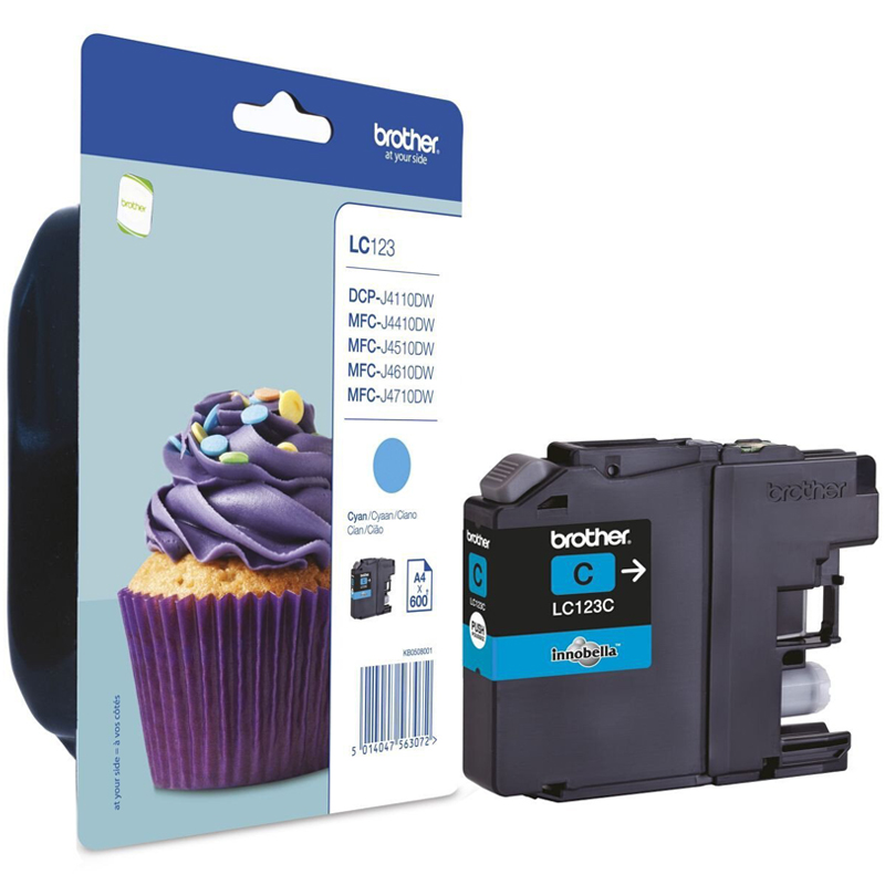 Brother LC123C Tintenpatrone cyan