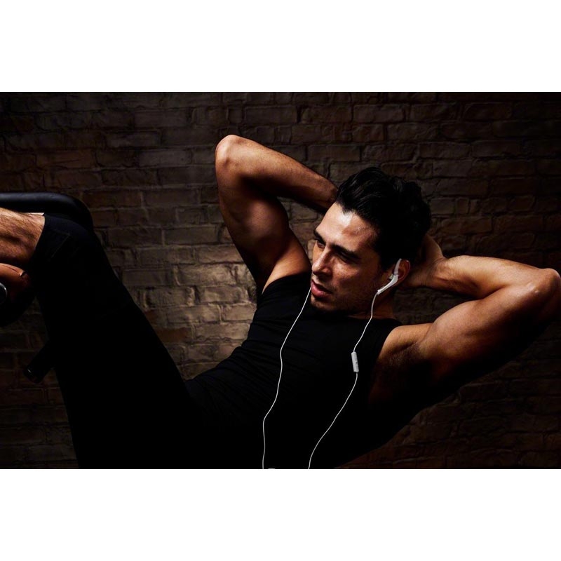 Sony MDR-AS410AP Sport-Kopfhörer weiß