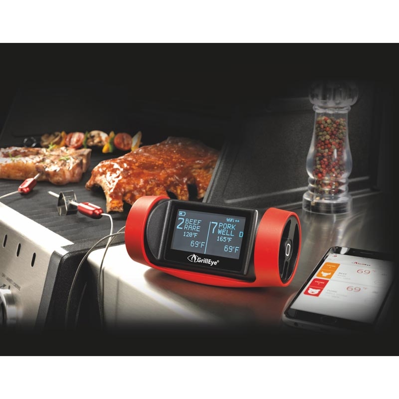 GrillEye Pro Plus professionelles Grill- und Smoker-Thermometer