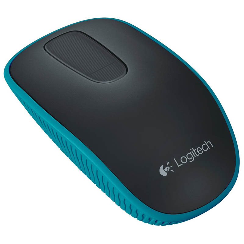 Logitech T400 Zone Touch Maus USB blau