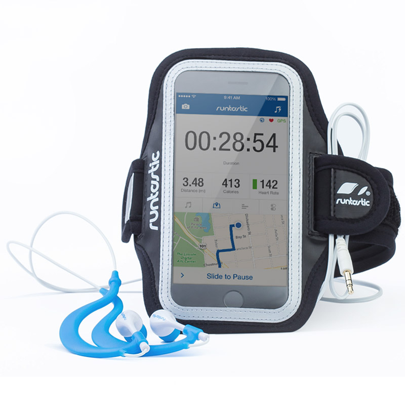 Runtastic Sportarmband schwarz