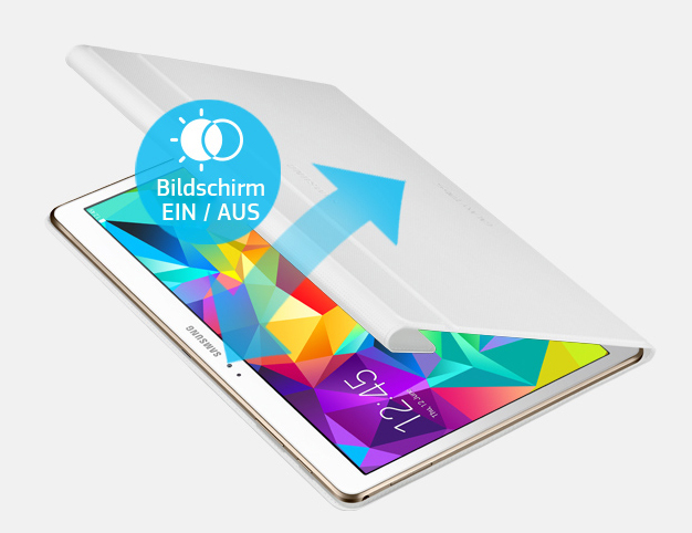 Samsung EF-BT800BW Tasche weiß für Galaxy Tab S 10.5