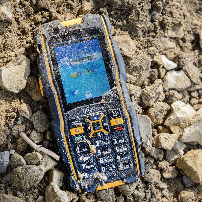 RugGear RG300 Outdoor Handy schwarz