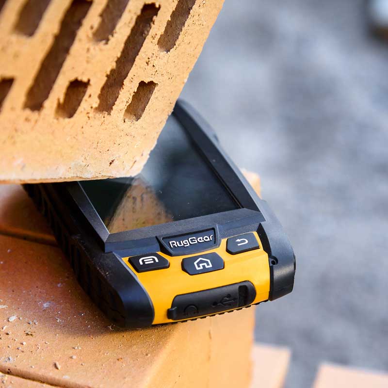 RugGear RG500 Outdoor Handy schwarz-gelb