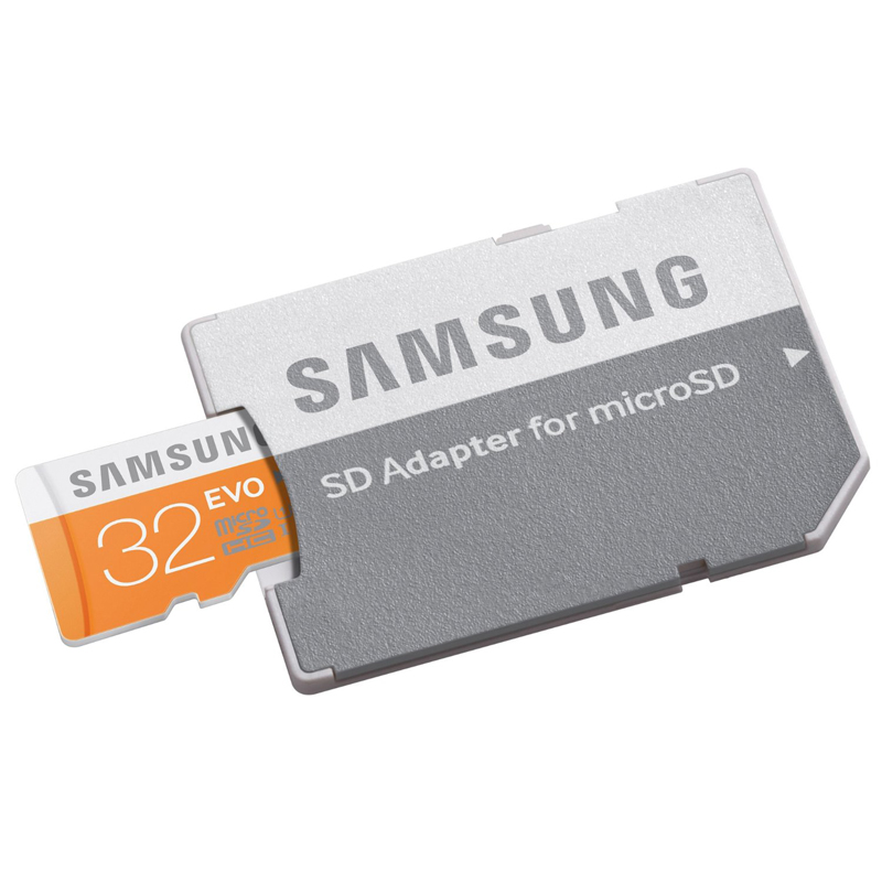 Samsung 32GB micro SDHC Card Class 10 - EVO mit Adapter