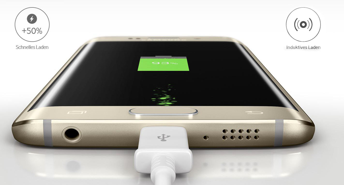 Samsung Galaxy S6 Edge (G925F) 32GB green Original Handy