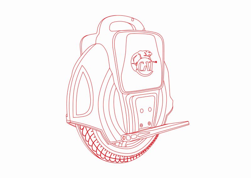 CAT 1Droid Scooter elektrisches Einrad