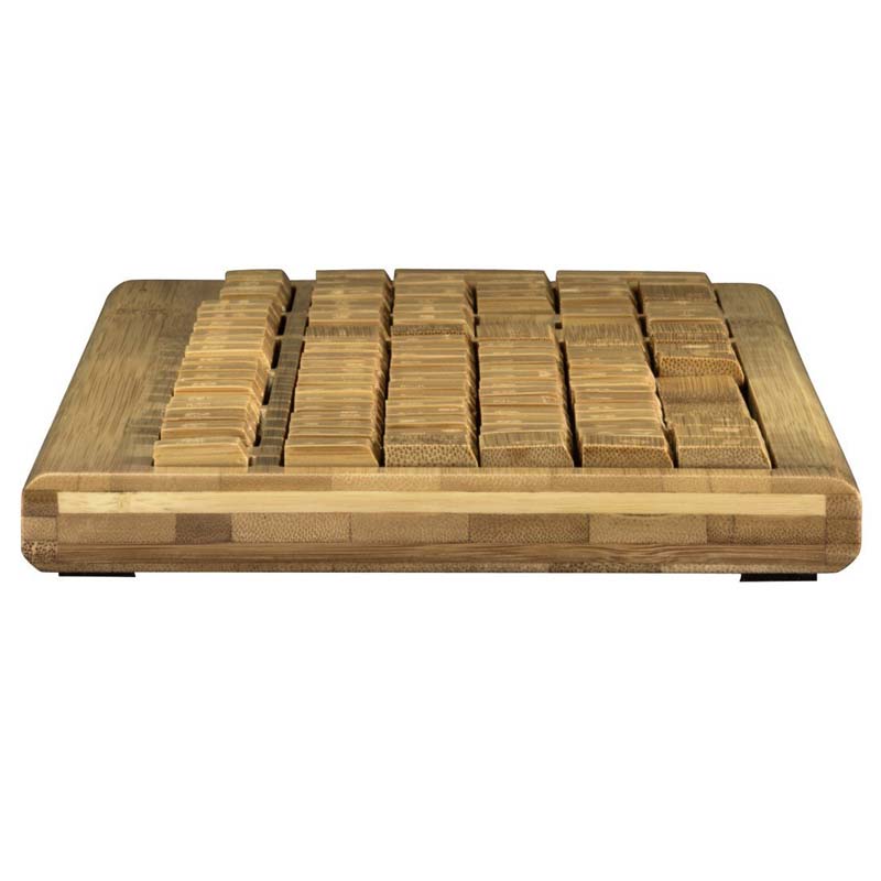 Hama Multimedia Funktastatur Bambus