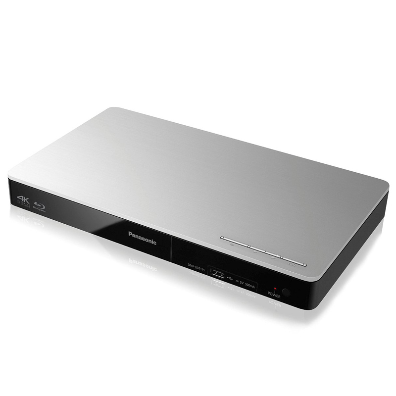 Panasonic DMP-BDT175EG Blu-ray Disc Player silber (beschädigte Verpackung)