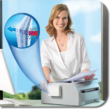 TESA Feinstaubfilter Drucker 100x80 mm