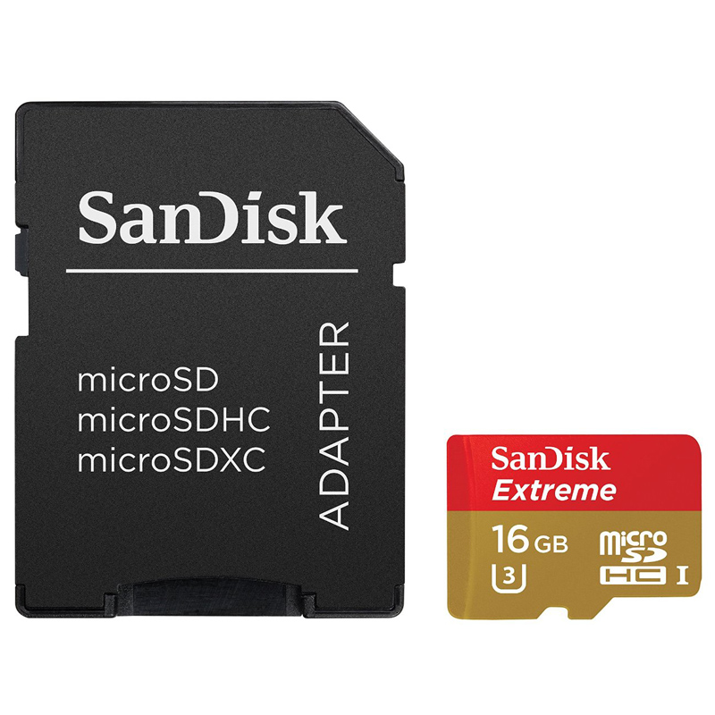 Sandisk Extreme microSDHC 16GB