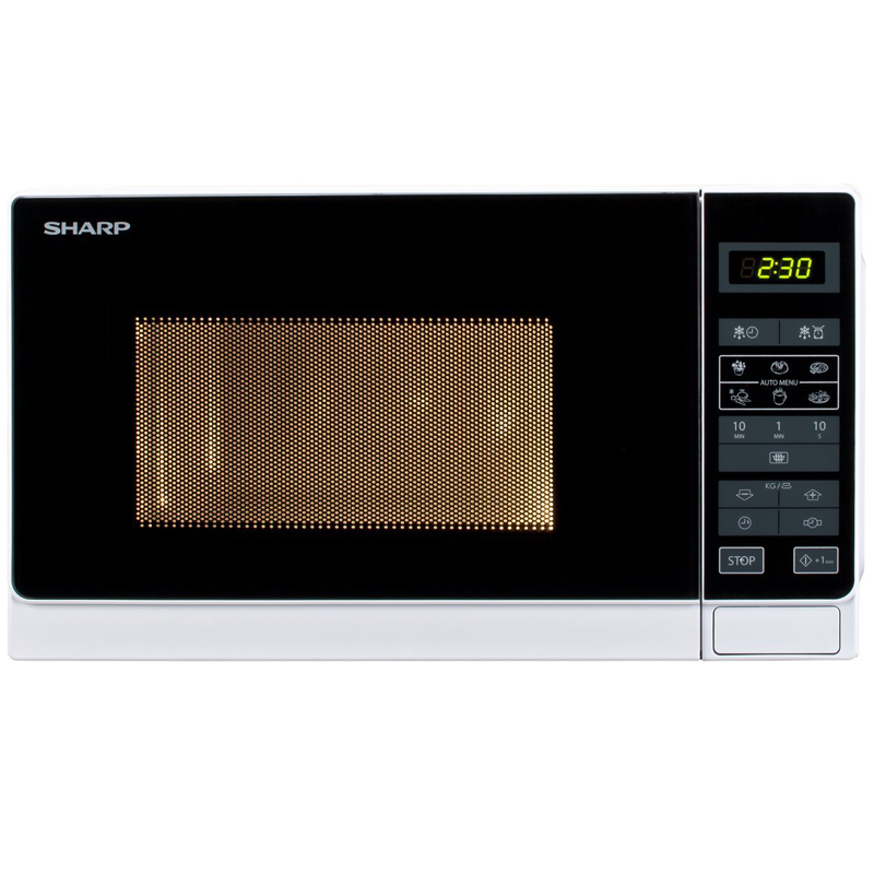 Sharp R242WW Weiss Mikrowelle 2. Wahl Qualitätsprodukt
