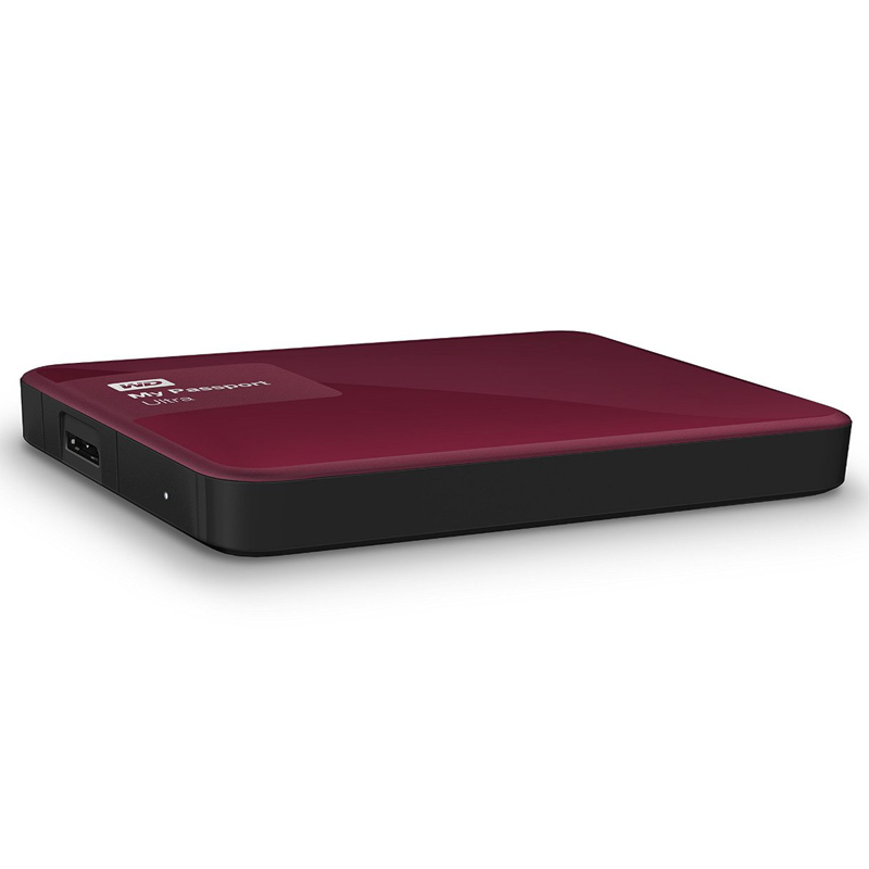 Western Digital My Passport Ultra 1TB USB 3.0 externe Festplatte wildkirsche