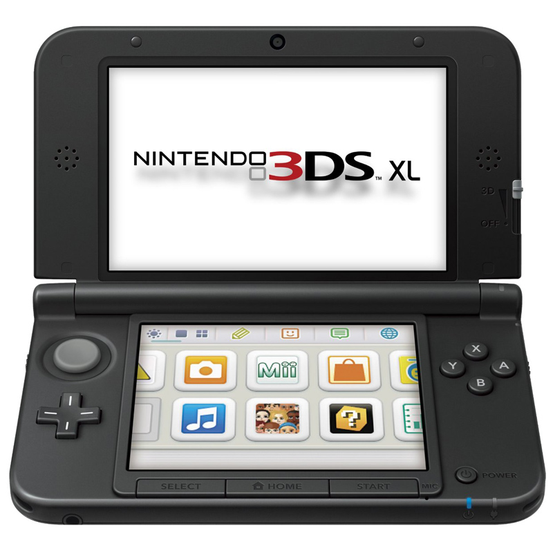 Nintendo 3DS XL Spielekonsole blau/schwarz