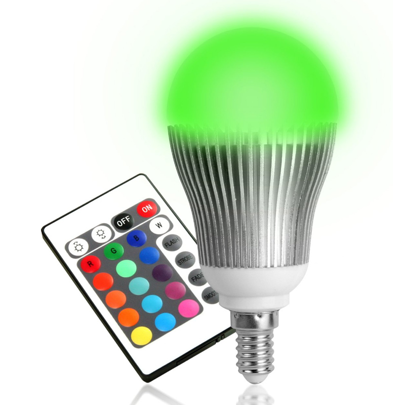 Technaxx LED RGB Lampe E14 5W mit Fernbedienung