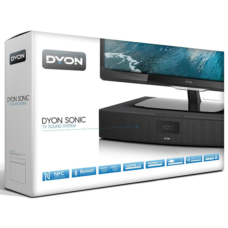 DYON Sonic TV-Soundsystem mit NFC (Bluetooth, HDMI, ARC/CEC) schwarz